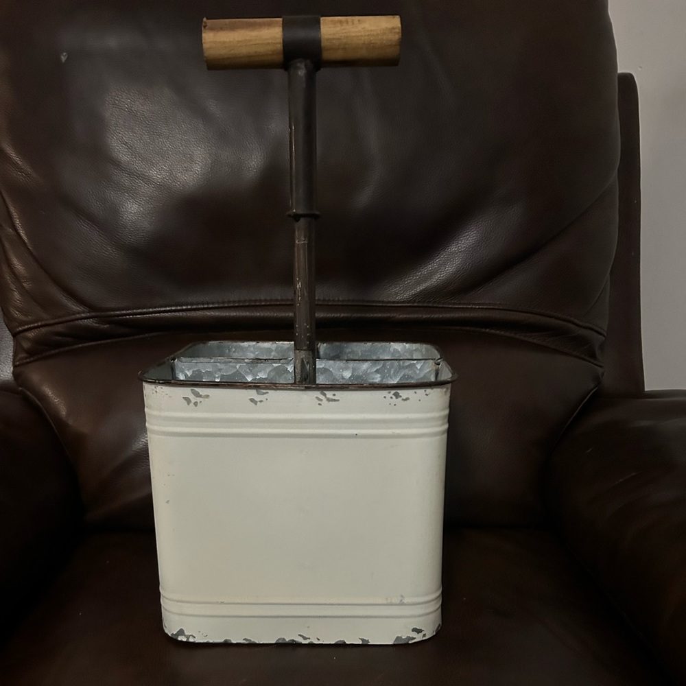 Galvanized Storage Caddy